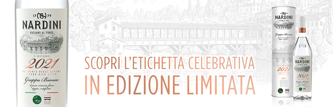 Grappa Bianca Edizione Limitata 3 ottobre 2021  cover
