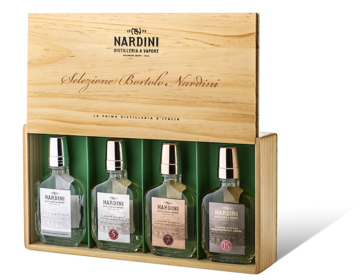 Cofanetto Legno Selezione Bortolo Nardini box