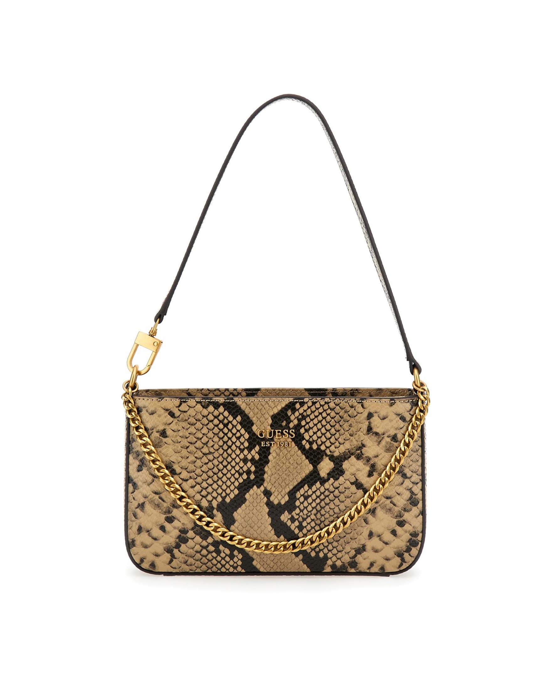 Borsa guess nera hot sale con catena