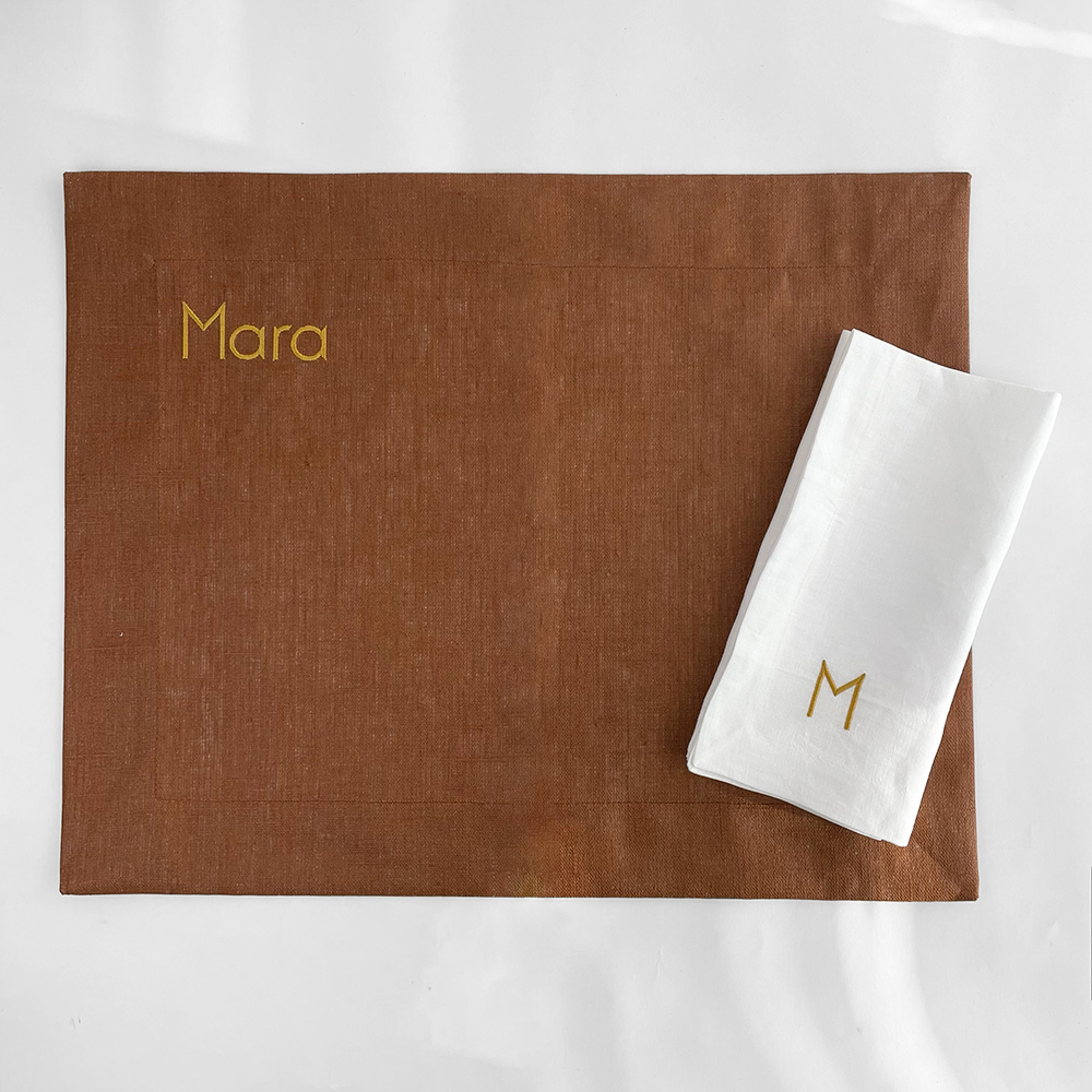 Set pranzo - Caramello 