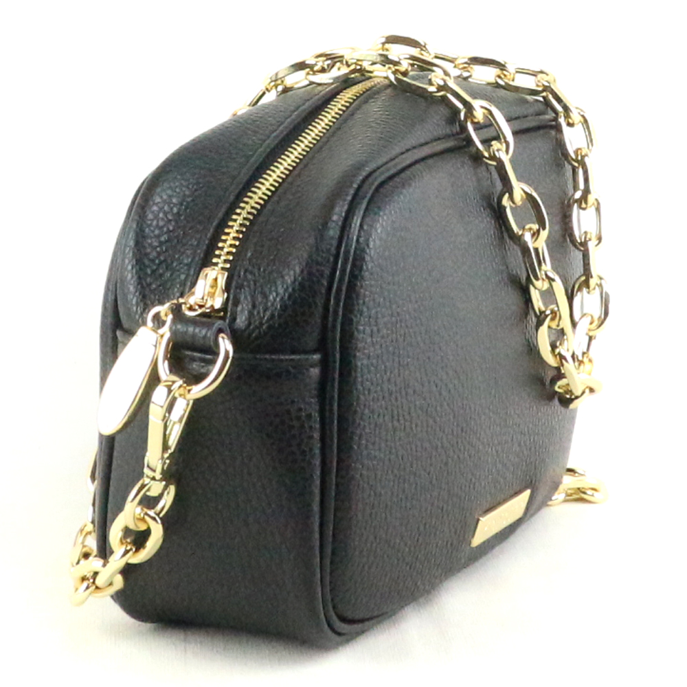 Borsa Uomo In Pelle BEMON Nino - A Mano O Tracolla - Vintage Nero, Altezza 23 Cm - Regalo Ideale