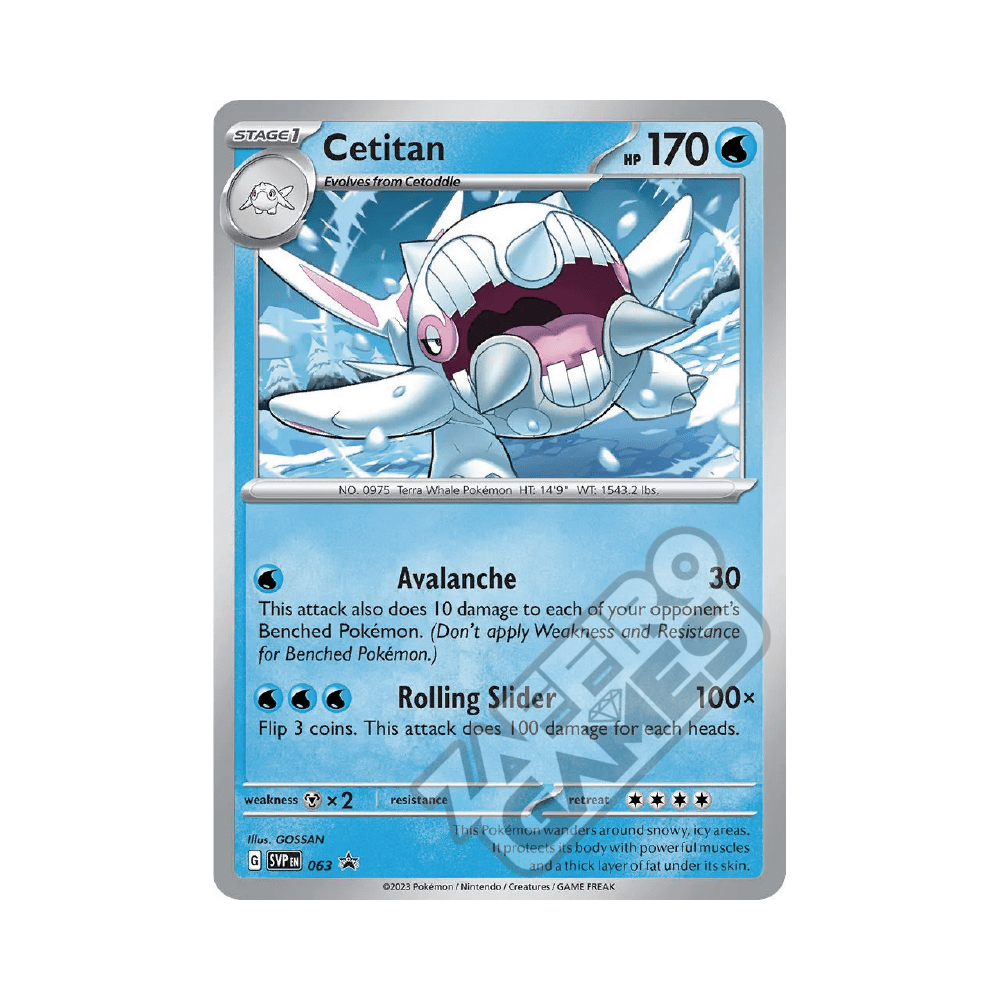 cetitan pokemon card holographic Pokemon Graded: Cetitan 201/191 Surging Sparks (2024) IR Holo PSA 10