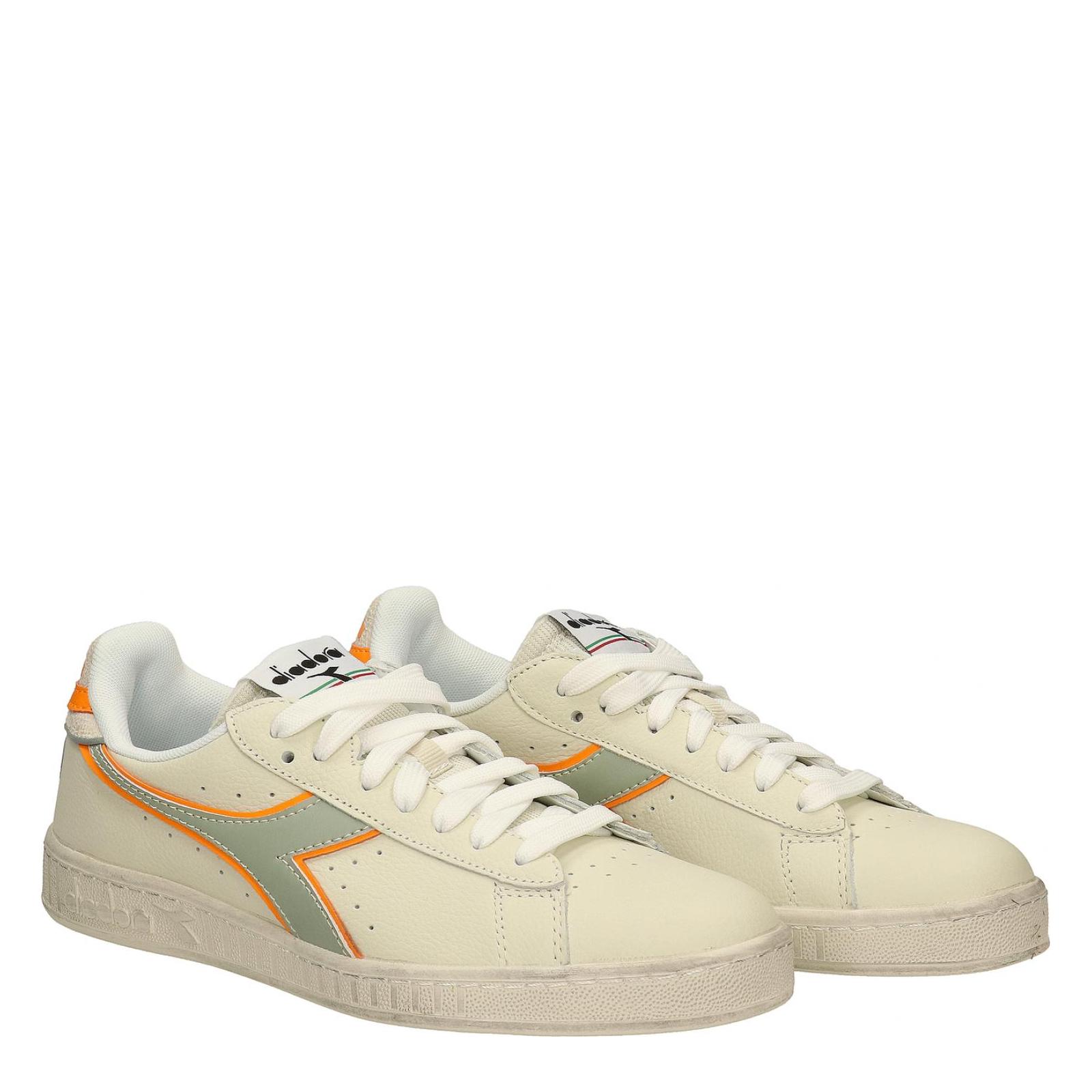 Diadora game l low cheap donna arancione