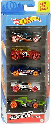 Hot Wheels- Confezione 5 Macchinine, Modelli Assortiti - Giocheria