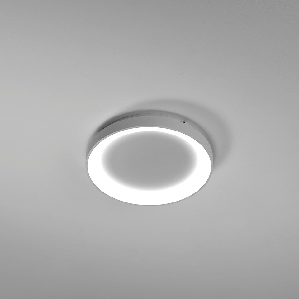 LIFERING-R PLAFONIERA Ø38 TITANIO 48W 3000K-4000K DIMMERABILE
