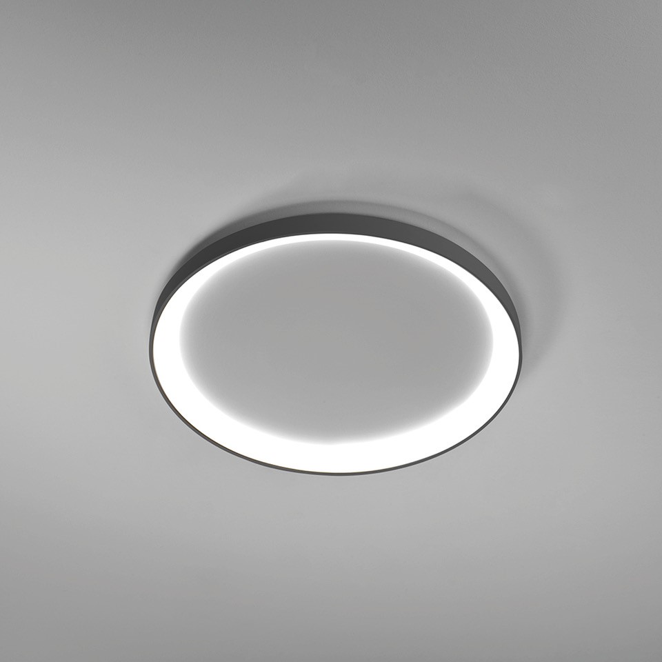LIFERING-R PLAFONIERA Ø58 BRONZO 60W 3000K-4000K DIMMERABILE