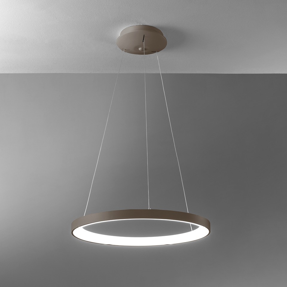 LIFERING-R SOSPENSIONE Ø58 SABBIA 60W 3000K-4000K DIMMERABILE
