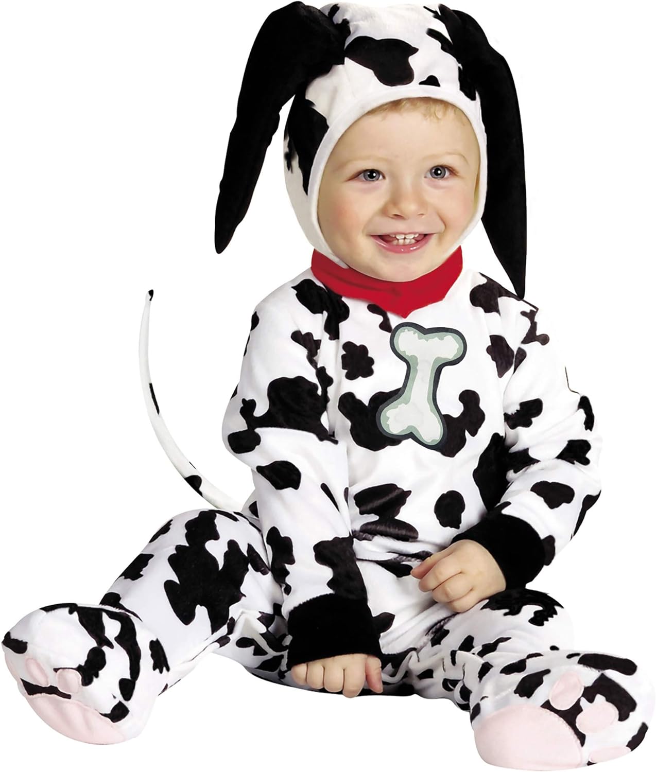 Costume Carnevale Dalmata 90cm 1 - 2 anni