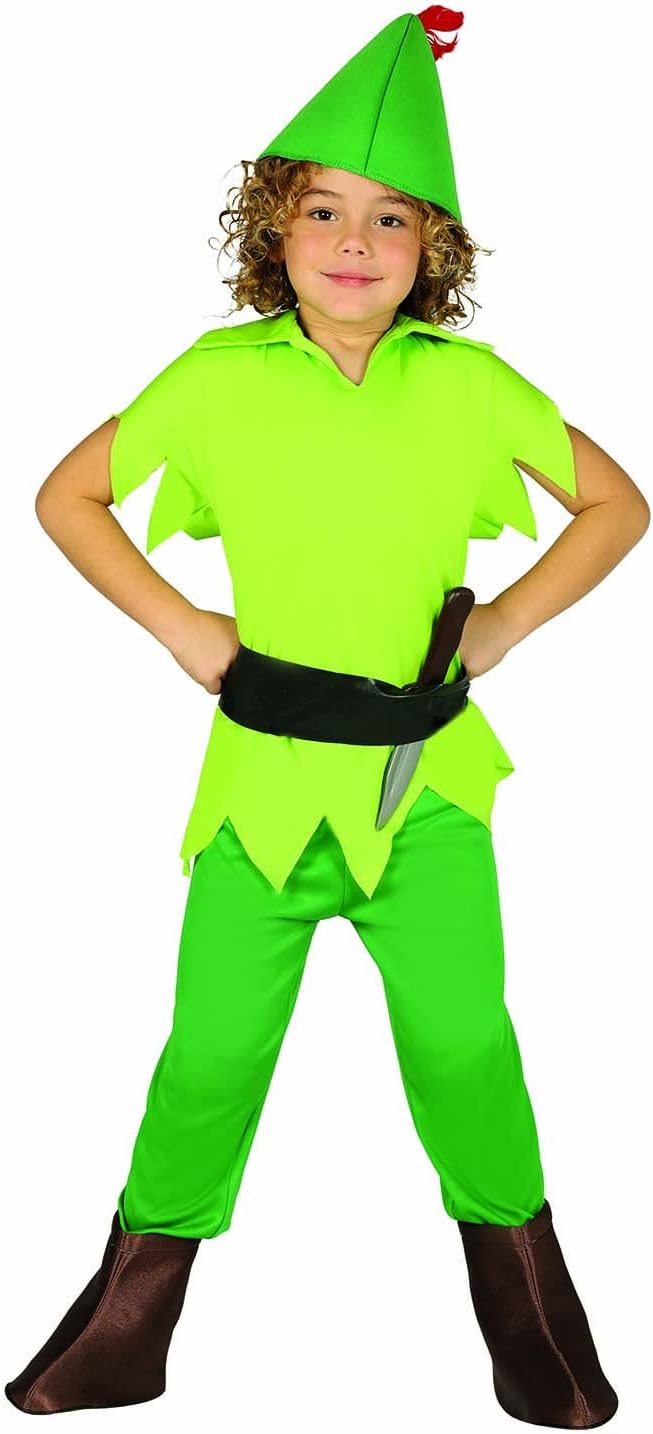 COSTUME PETER PAN DISNEY 5-6 ANNI