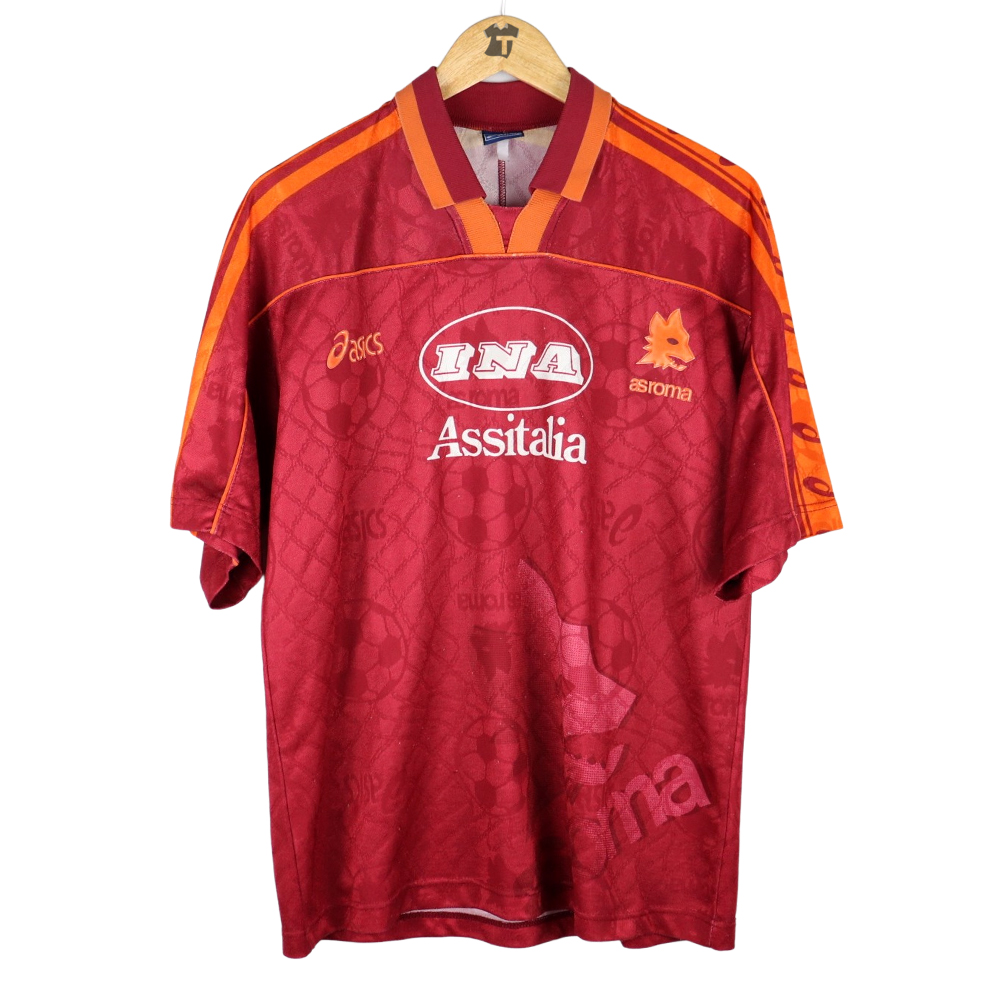 1995 96 Roma Maglia Asics Ina M