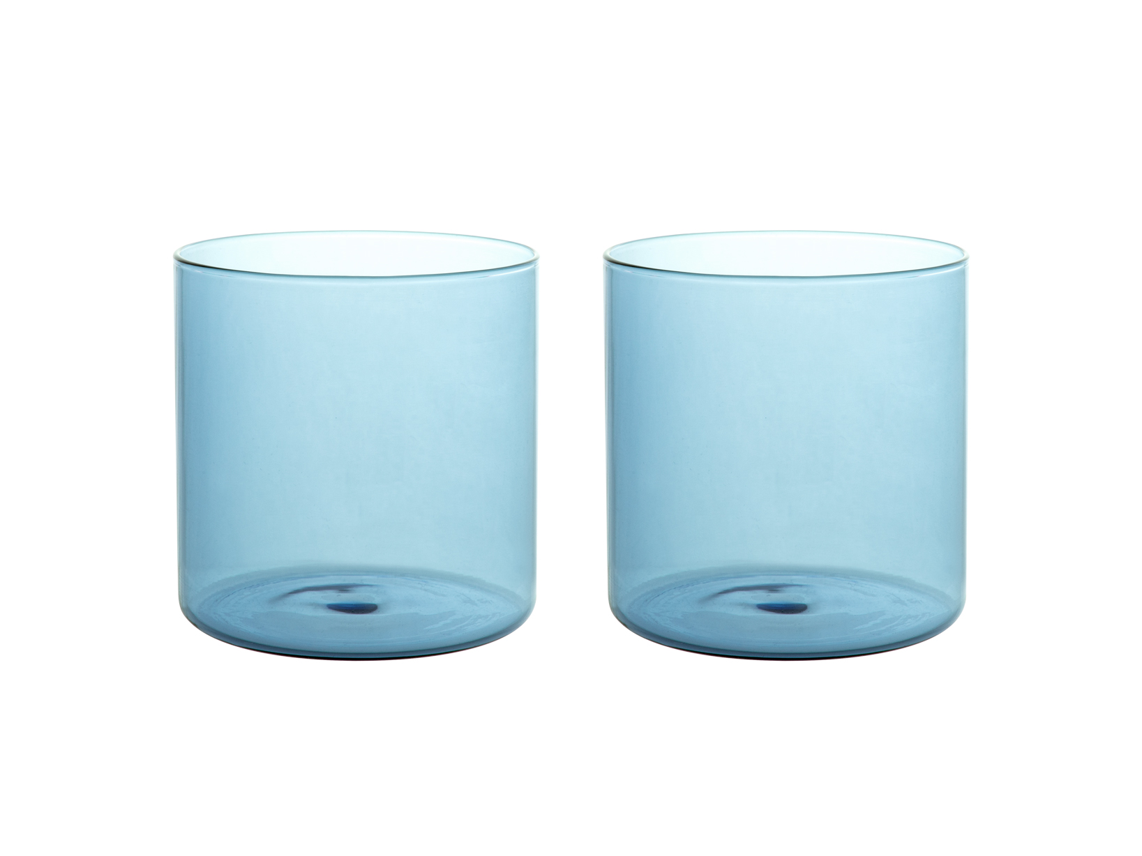 Set 2 bicchieri Daylight azzurri 33 cl