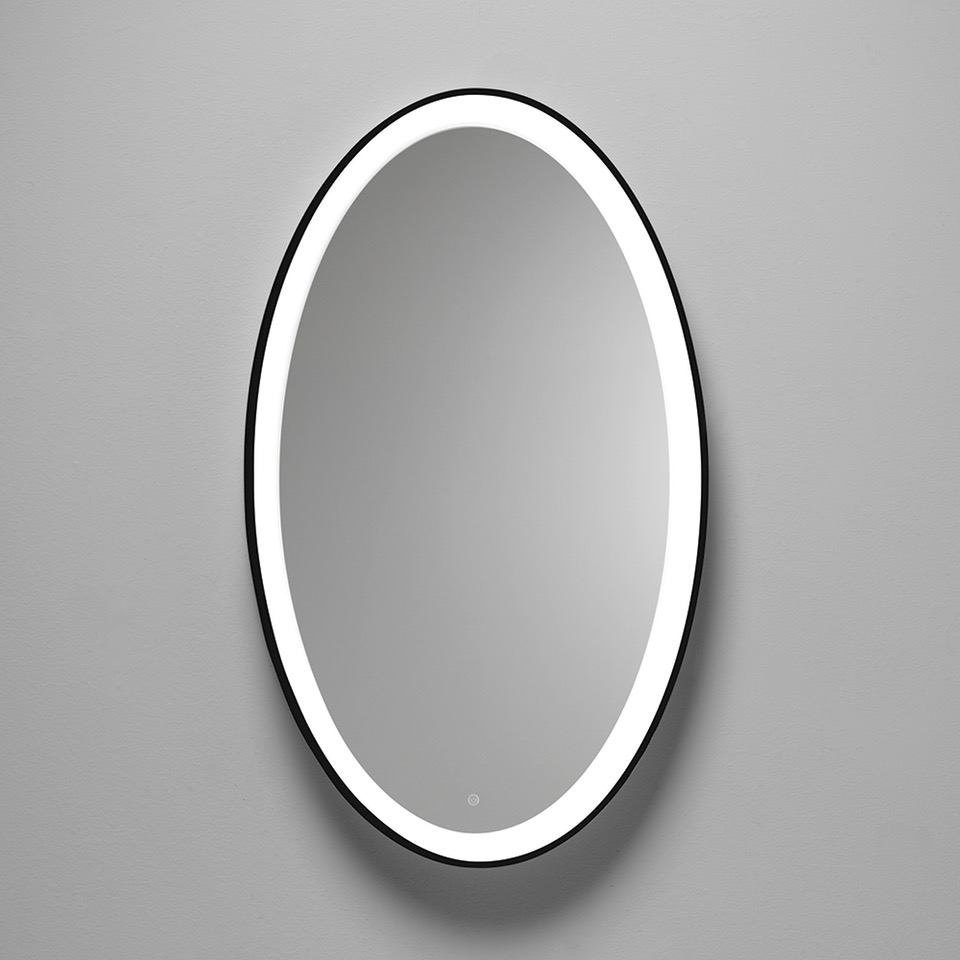 LIFERING-O SPECCHIO 80 NERO 28W 3000K