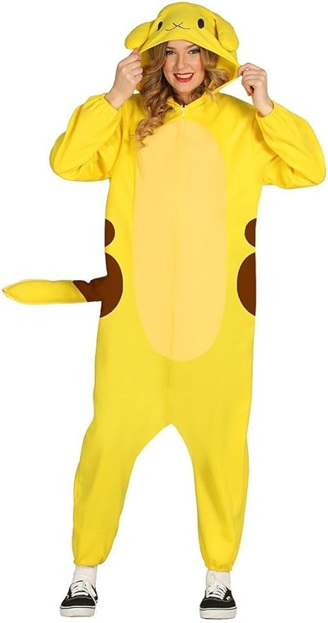 Costume Carnevale Pigiama Pokemon Giallo