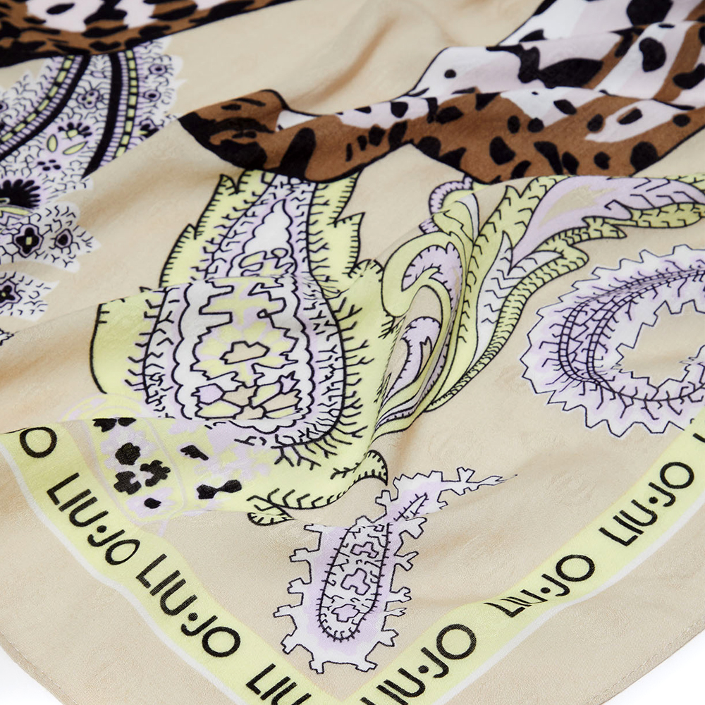 Liu Jo LEOPARD Foulard 2A4047 T0300 NATURALE