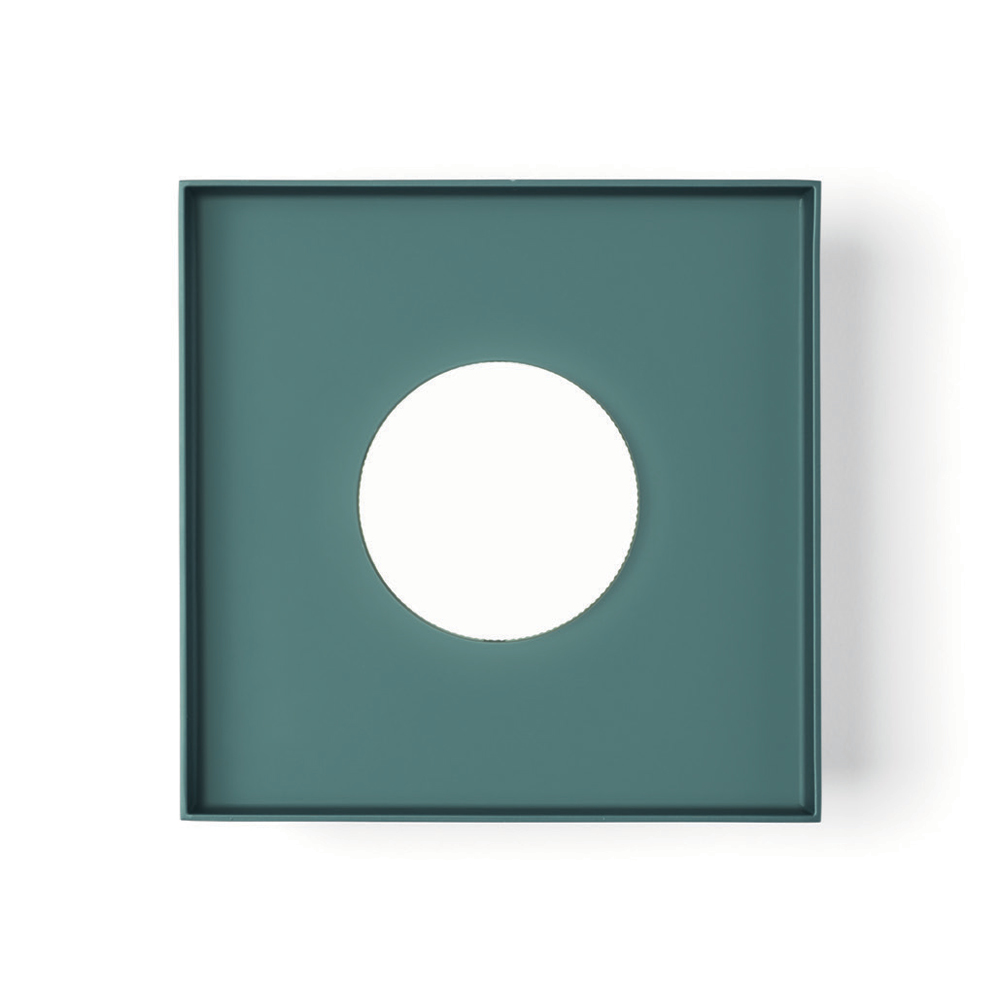 MULTIPOP APPLIQUE/PLAFONIERA SINGOLA PETROLIO 1x12W LED GX53
