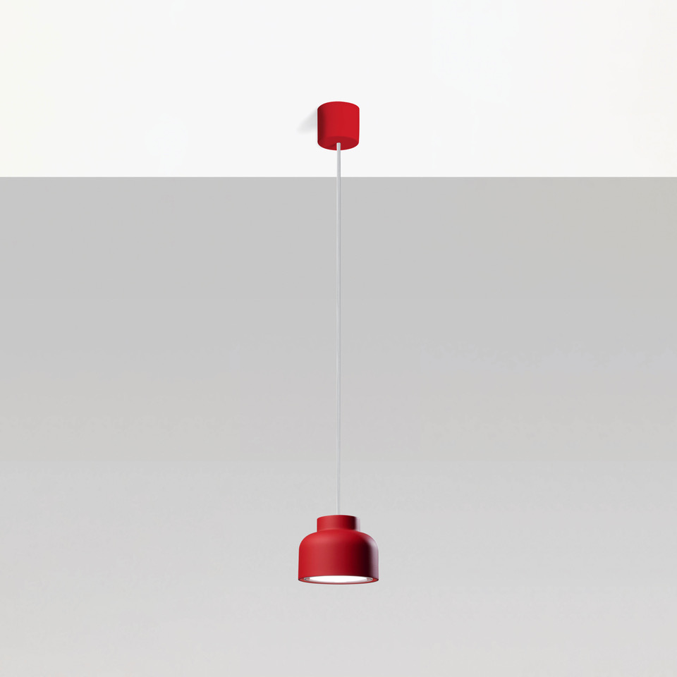 BOTTONE SOSPENSIONE MAGENTA 1x12W LED GX53