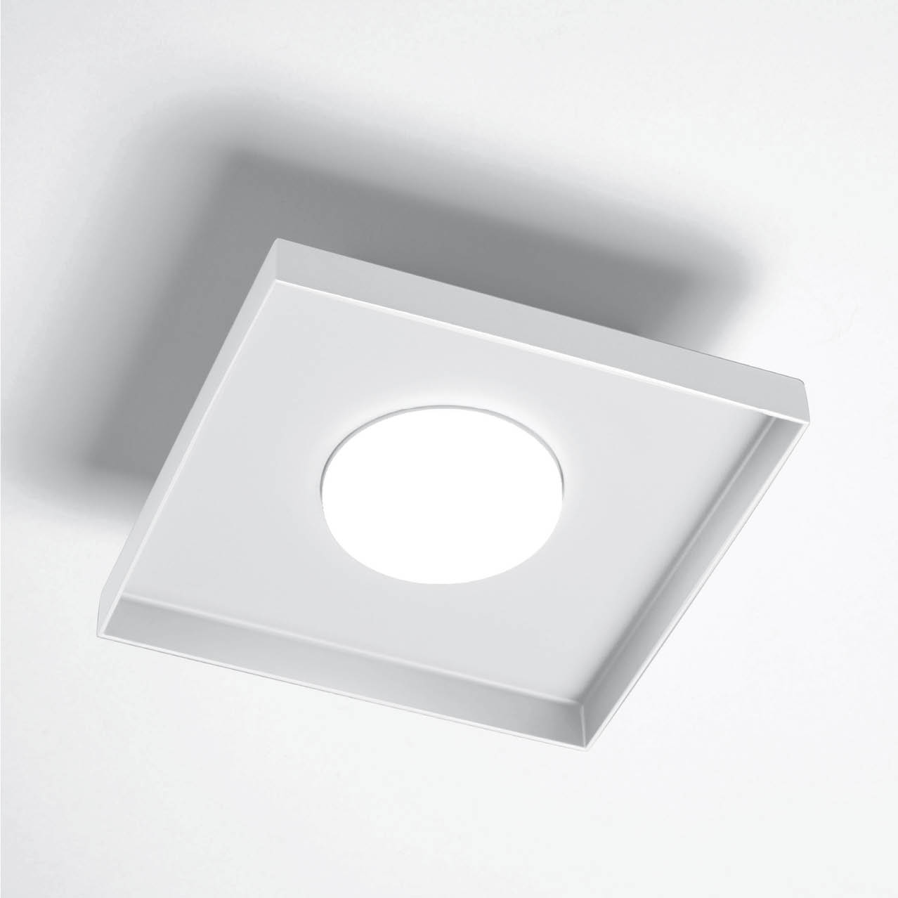 MULTIPOP APPLIQUE/PLAFONIERA SINGOLA BIANCO 1x12W LED GX53