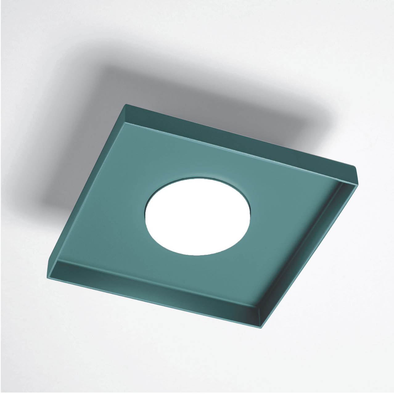 MULTIPOP APPLIQUE/PLAFONIERA SINGOLA PETROLIO 1x12W LED GX53