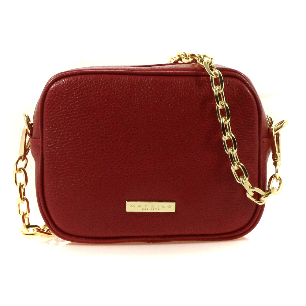 Manrico Amalia Borsa a tracolla  Rosso