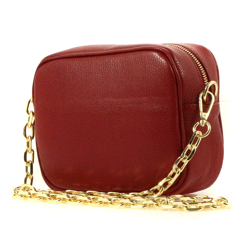 Manrico Amalia Borsa a tracolla  Rosso