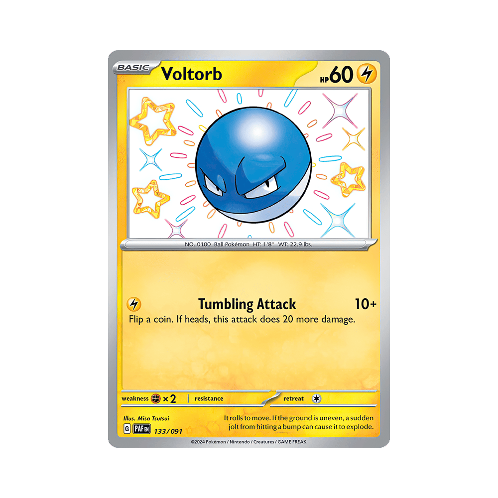 133/091 Voltorb Shiny (ITA)  Destino di Paldea | ZAFFIRO GAMES S.R.L.