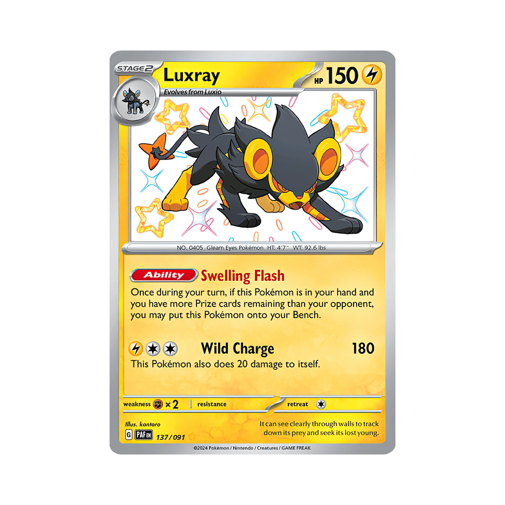 shiny luxray pokemon card 34/106 Discard a card you find there.) Lightning Luxray GL LV.X  Japan