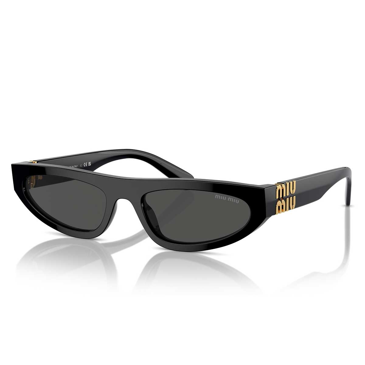 VIP価格！【MIU MIU】OCCHIALI DA SOLE サングラス Miu Miu Eyewear Miu Glimpse オーバルフレーム サングラス