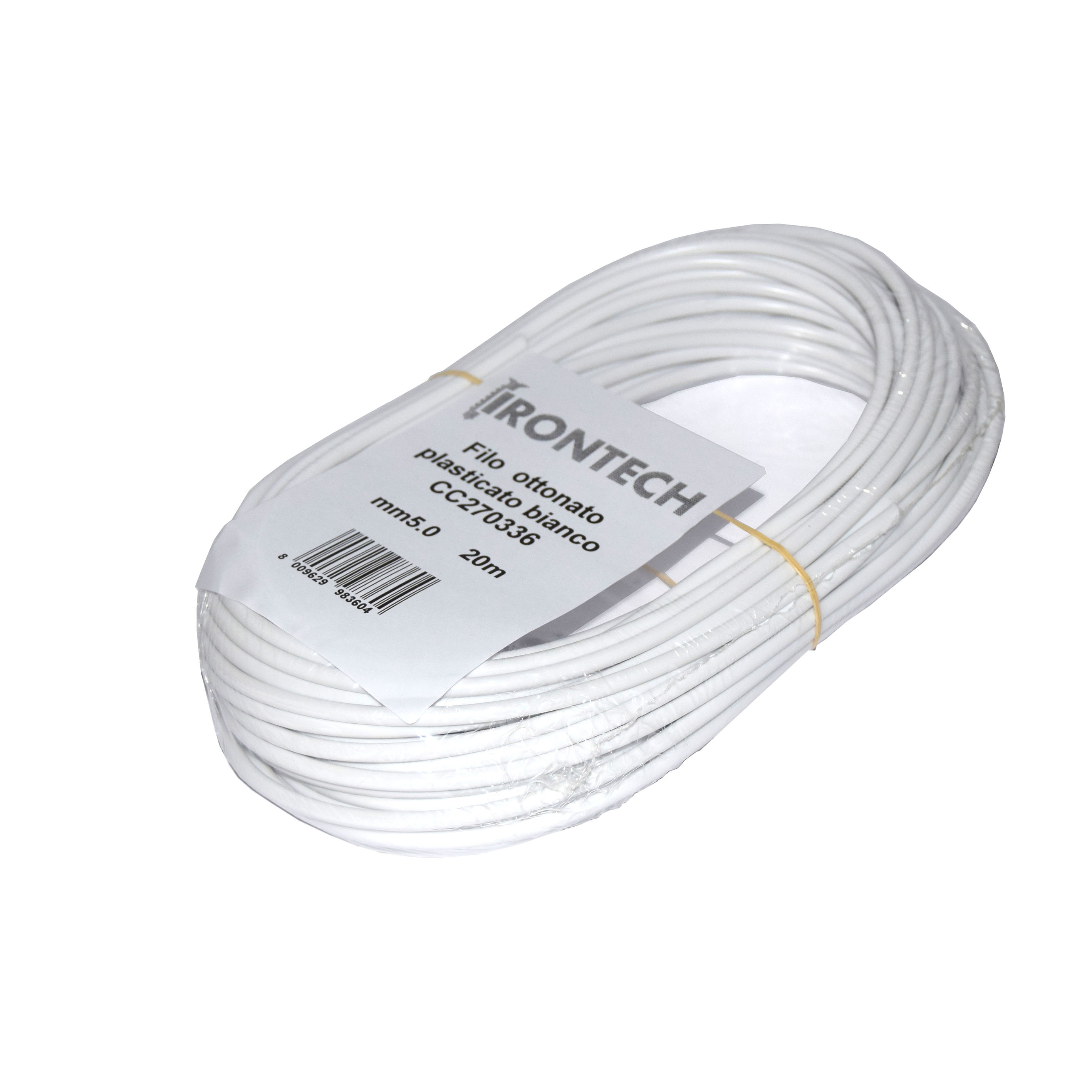 Stendibiancheria In Ottone Rivestito PVC Masidef - Diametro 5mm, Lunghezza 20m, Per Uso Professionale E Domestico - Foto 6