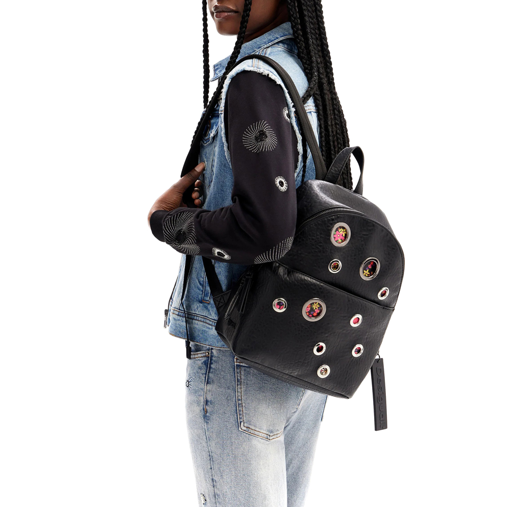 Desigual Titanica Zaino 23WAKP16 2000 NERO