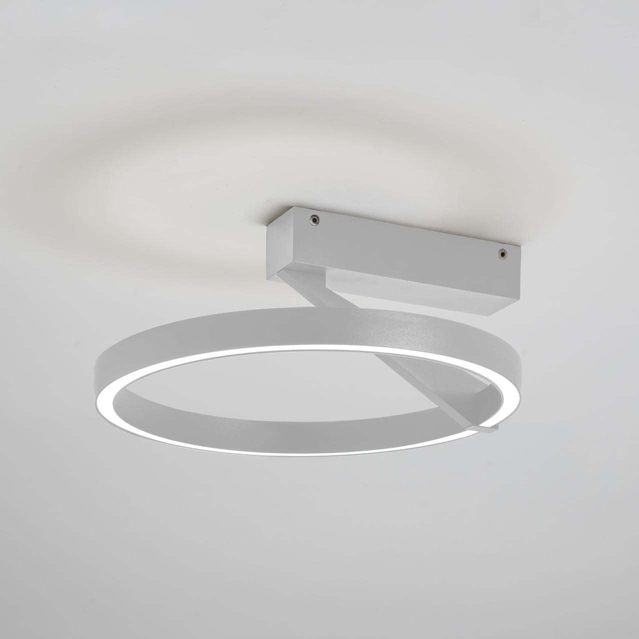 MERIDIANA PLAFONIERA Ø33 TITANIO 33W 3000K-4000K DIMMERABILE