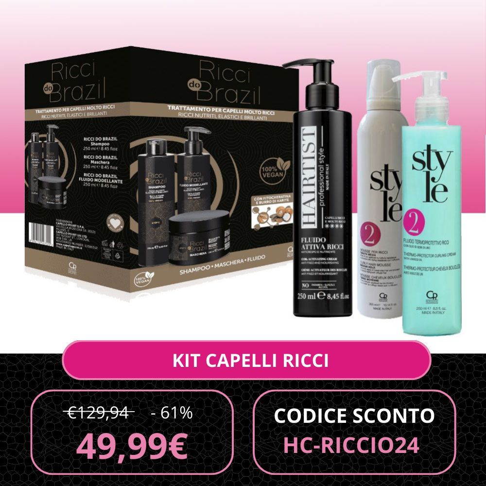 Kit Pro Capelli Ricci 