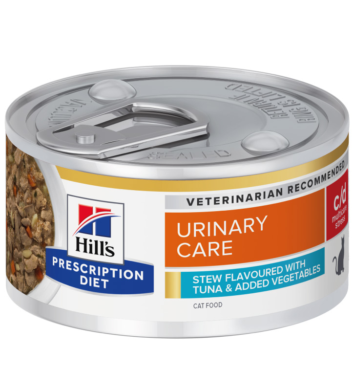 Hill s Prescription Diet Feline c d Urinary Stress Stew 82gr AnimalStore