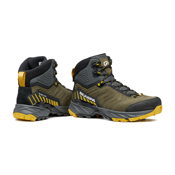Rush TRK GTX Military Mustard All day hike boot SCARPA