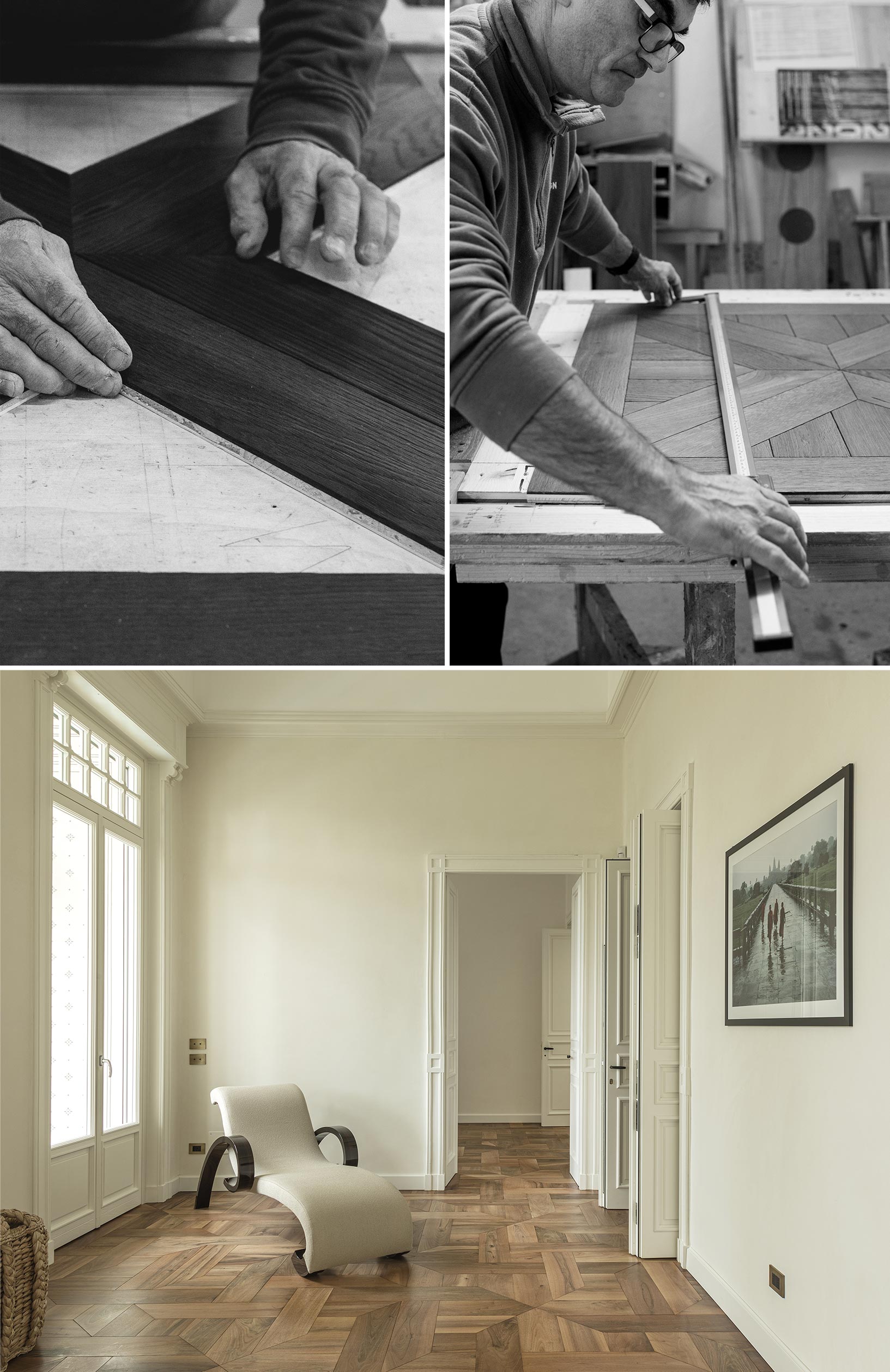 Cassettone Maestro in noce nazionale recuperato