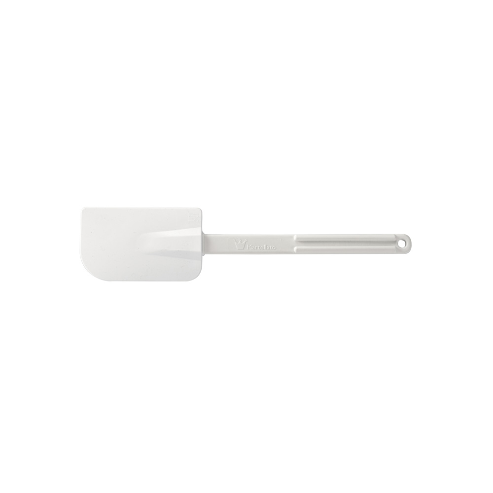 White rubber shop spatula