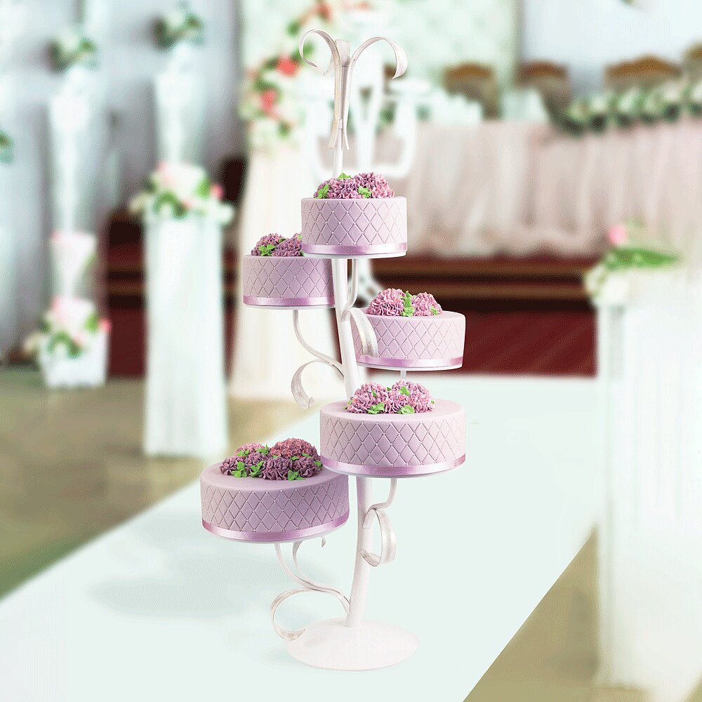 Disposable cake clearance stand