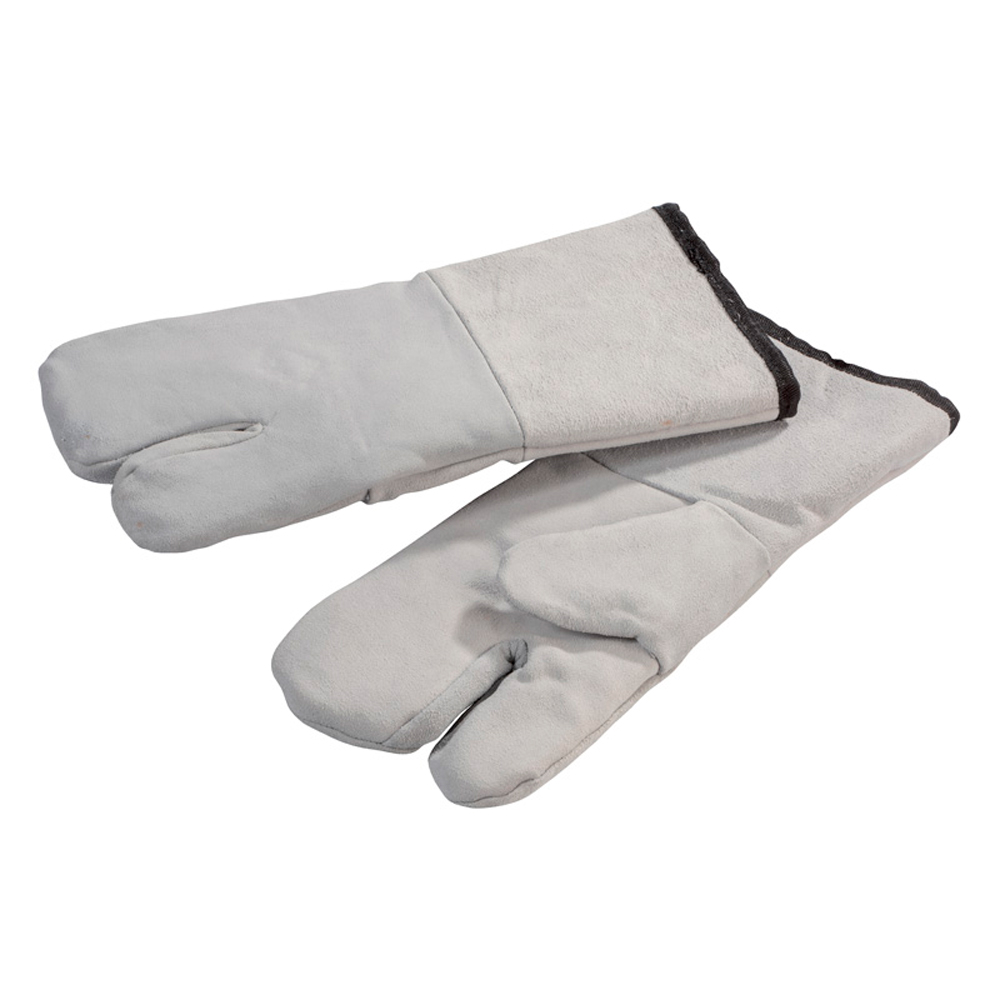 Three finger leather gloves - Martellato