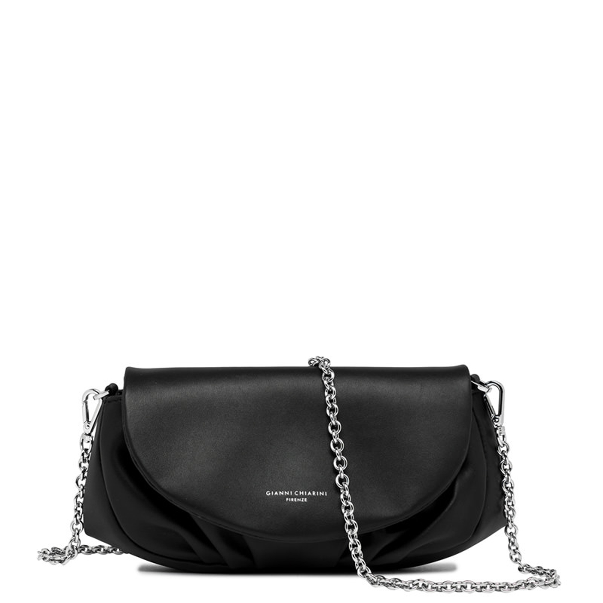 国内即発 GIANNI CHIARINI バッグ BS 10235 24PE FOU MET 0406 Gianni Chiarini Borsa BS 10235/24PE FOU Nero | LaBorsetteria.com
