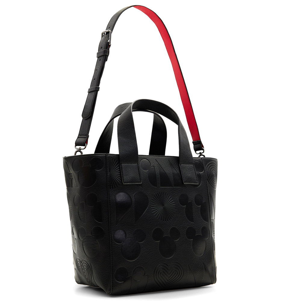 Zaino Unisex Nero Zaino Desigual Mickey Chester 2000 Black