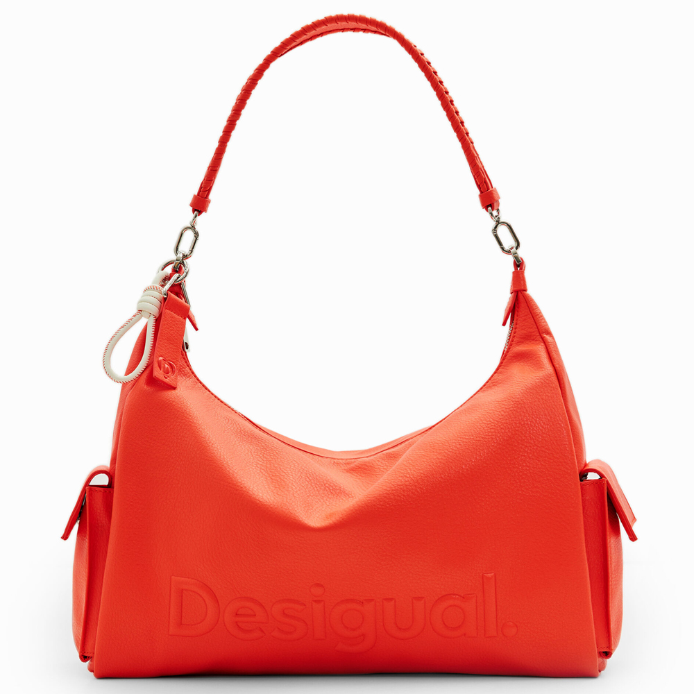 Desigual Half Logo Borsa a spalla 24SAXP21 7009 Aragosta