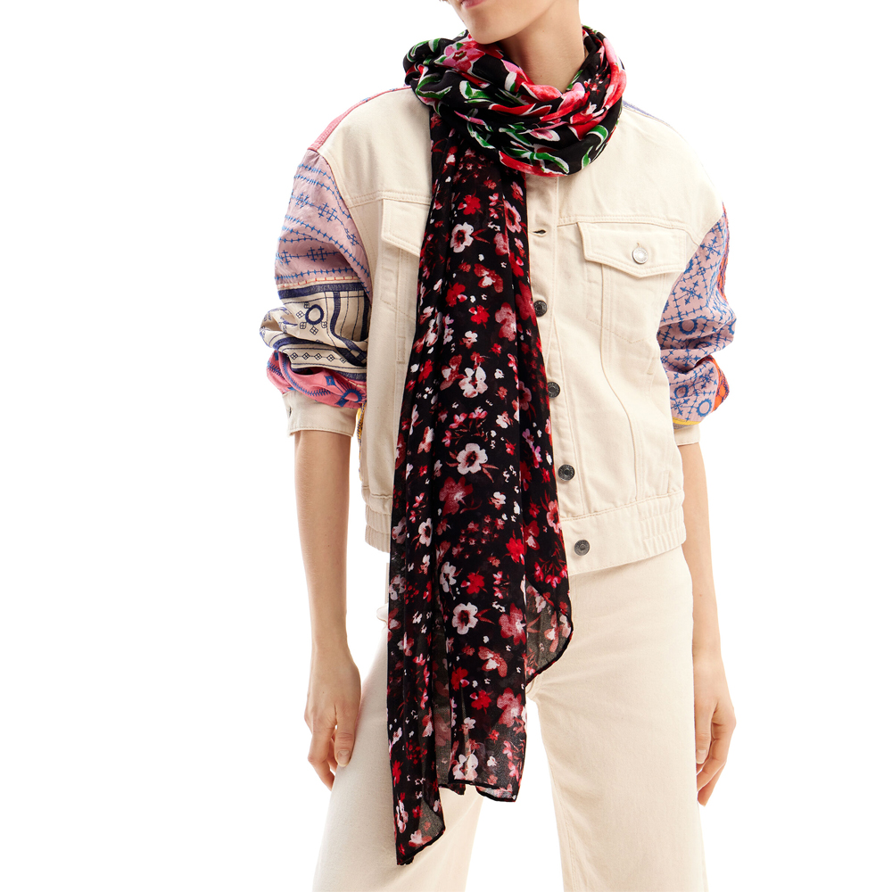 Desigual Half floral Sciarpa 24SAWA07 2000