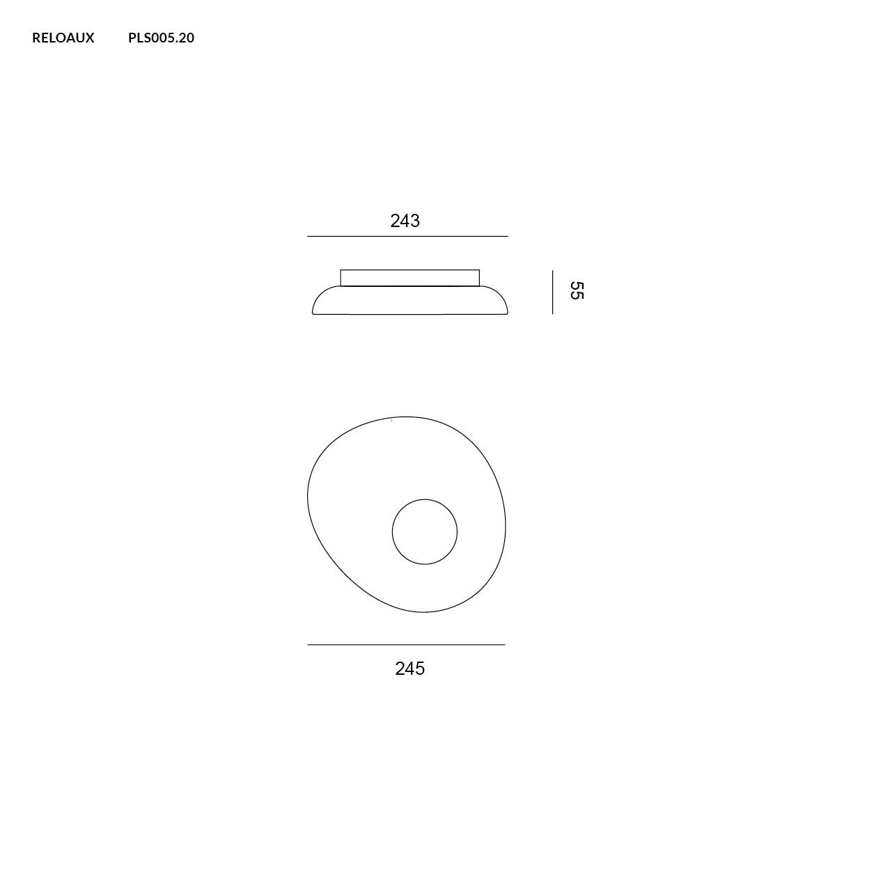 RELOAUX SINGOLA ROSA 1x12W LED GX53