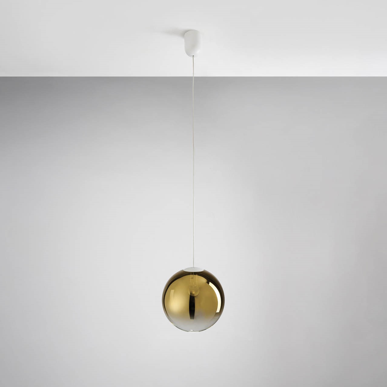 BUBBLES DIFFUSORE IN VETRO Ø20 CM ORO