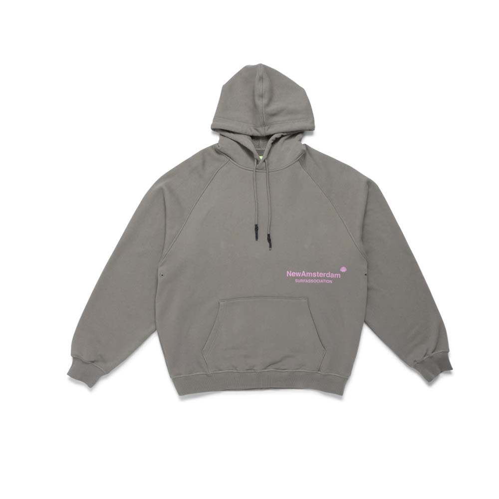 NEW AMSTERDAM Felpa Con Cappuccio Hoodie Throw Fallen Rock 