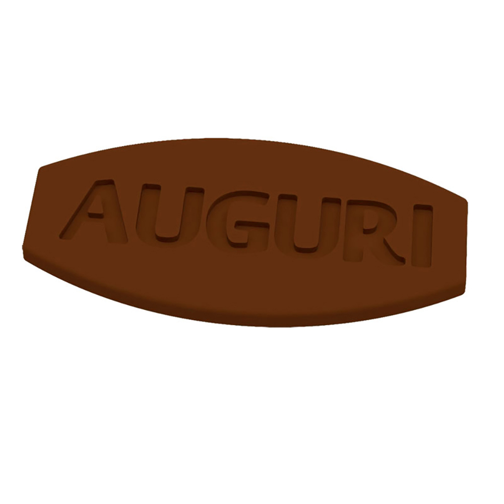 Mould for ''Auguri'' nameplate