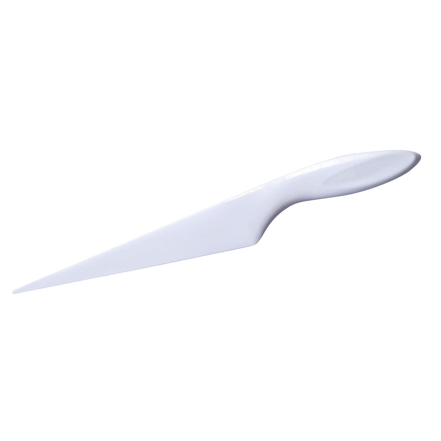 Plastic knife for decorations