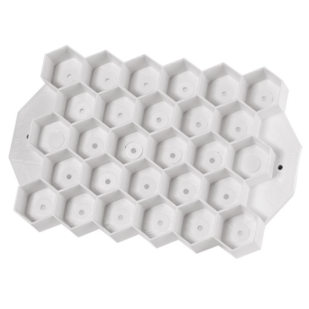 Hexagonal turtle bread mould