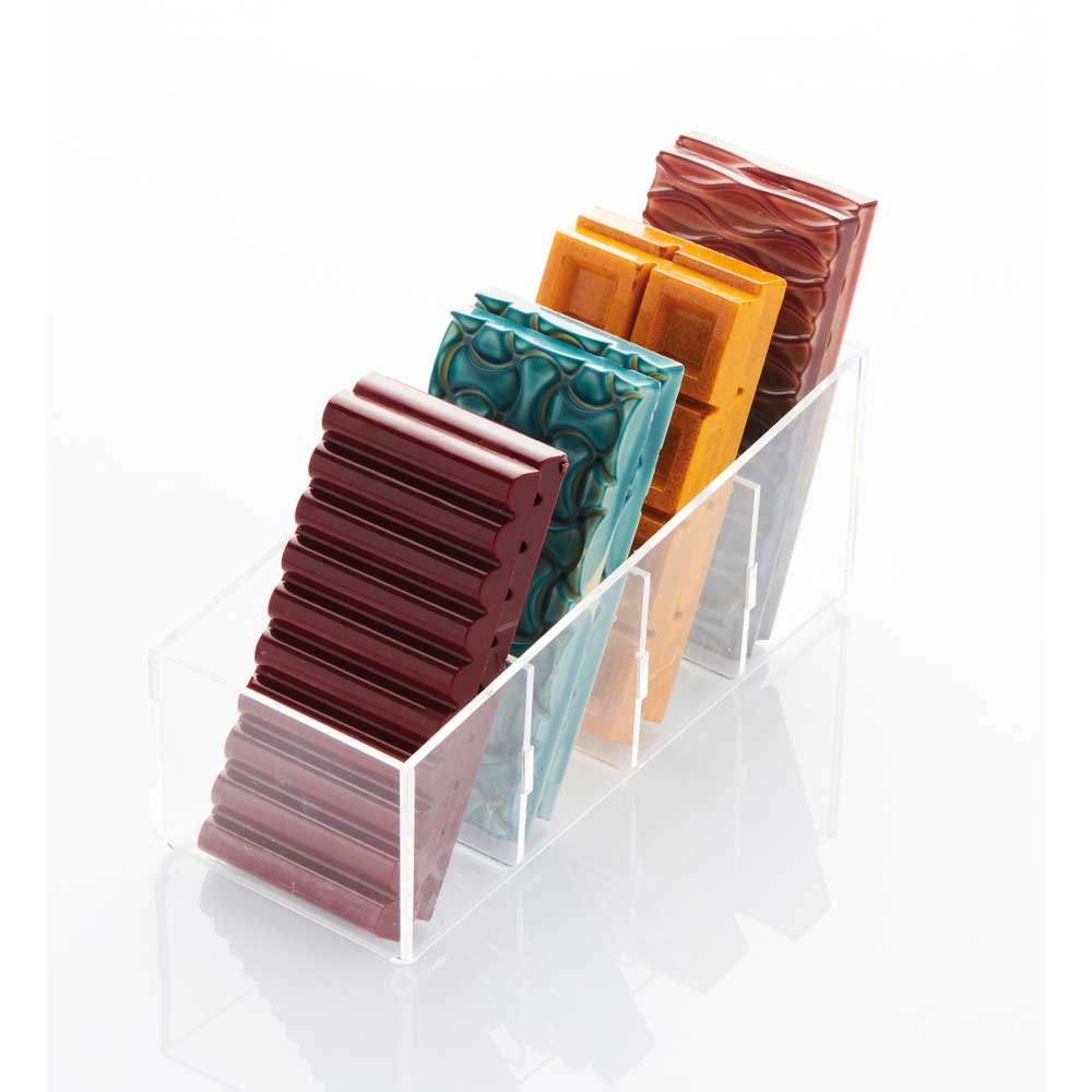 Vertical chocolate bar display