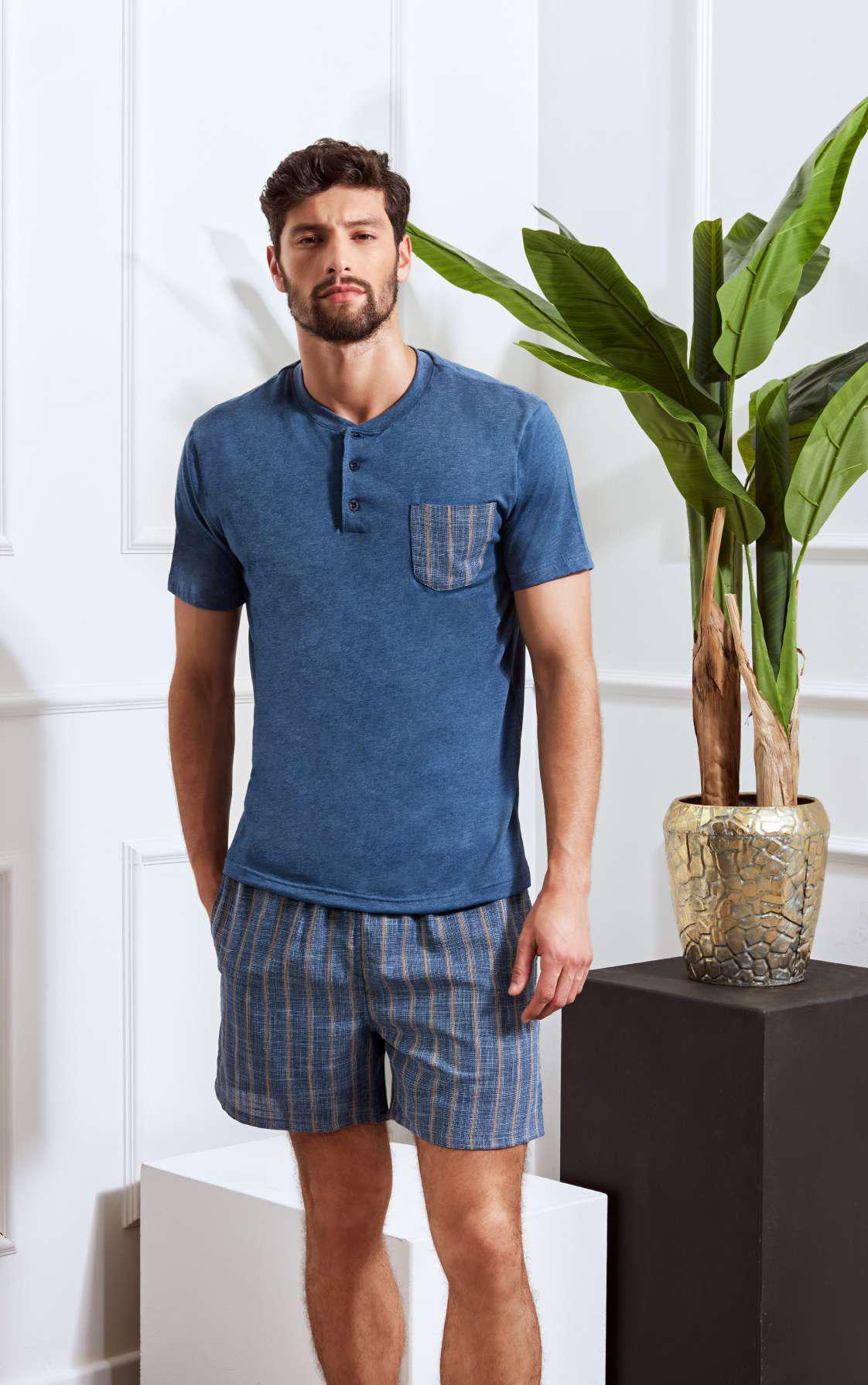 Intimo Pigiama Corto Pigiami Uomo Vendita On Line Pigiama Uomo - Main Image