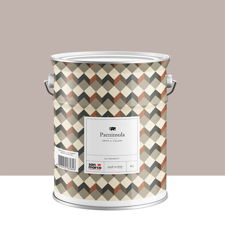 PAENINSULA ULTRAMATT Pittura decorativa per interni ad effetto ultraopaco. Per finiture uniformi ed eleganti; ad elevato potere coprente. | San Marco